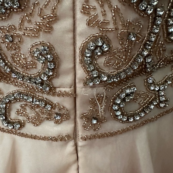 Sherri Hill Rhinestone Floral Jewel Short Dress - Picture 3 of 11